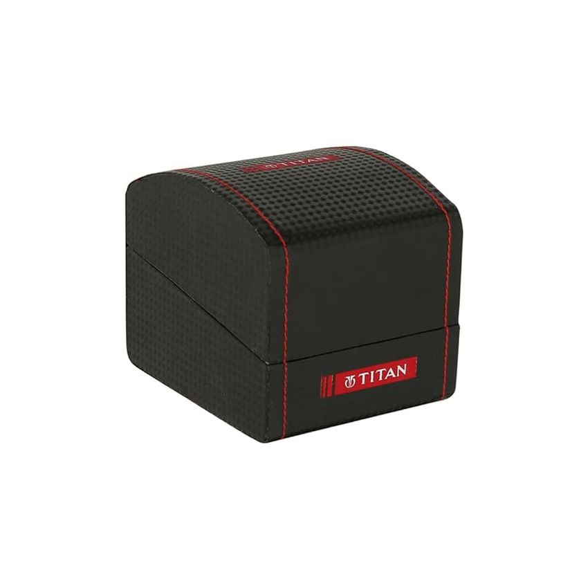 Titan Workwear Black Dial Women Watch With Stainless Steel Strap-NS2589NM01/NT2589NM01