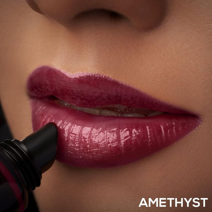 RENEE Crystal Lip Gloss Amethyst 8ml | Lightweight & Non Sticky Glossy Formula | Keeps Lips Soft & Hydrated | Gives Lips Look Fuller & Plumper Look
