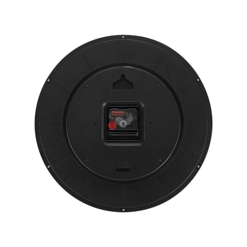 Titan Plastic Contemporary Peacock Green Wall Clock in A Matte Finish with A Textured Dial 32.5 X 32.5 Cm (Medium), Analog