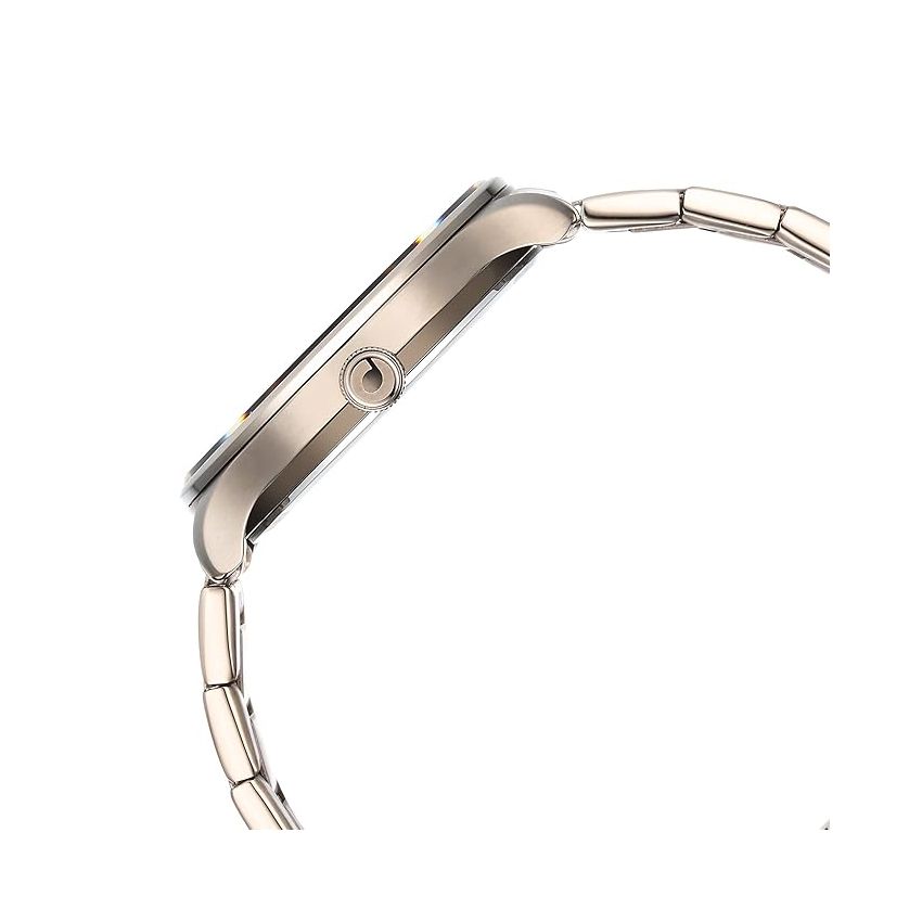 Titan Regalia Quartet Brown Dial Analog Stainless Steel Strap Watch for Men-NS1890QM01/NT1890QM01