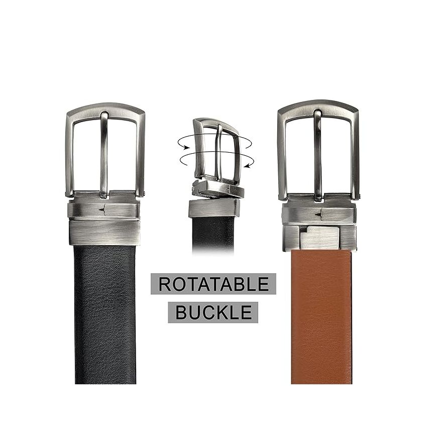 URBAN FOREST Andrew Formal Reversible Belt for Men