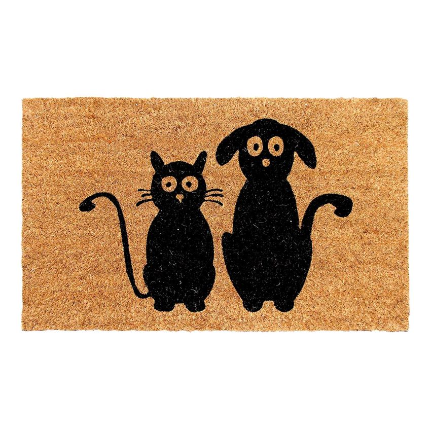 Onlymat Natural Coir Art Printed Doormat - 29.53