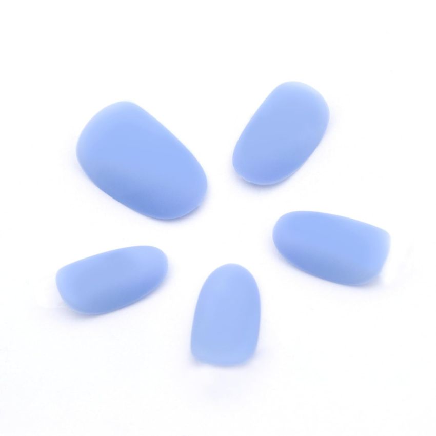 RENEE Stick On Nails - MTN 03-24 Reusable Artificial Fake Nail Set- Lightweight & Long Lasting- Easy To Use- Quick Fix For Festivals & Special Occasions