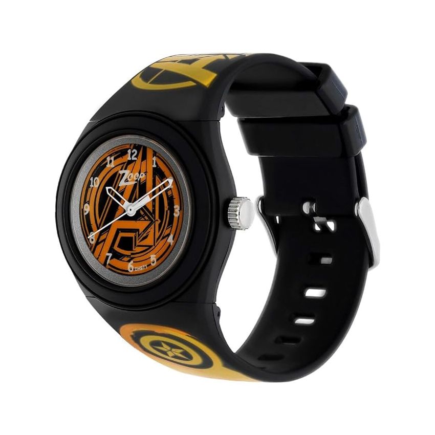 Zoop Avengers Gift Set - Analog Watch + School Bag + Stationary Kit for Kids
