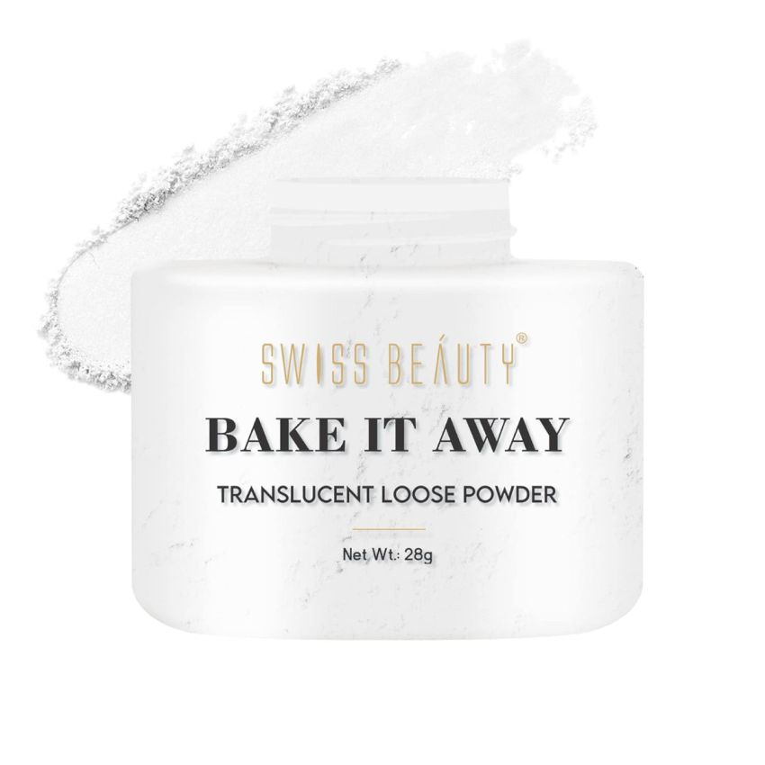 Swiss Beauty Bake It Away Translucent Loose Powder - 28g (Yellow)