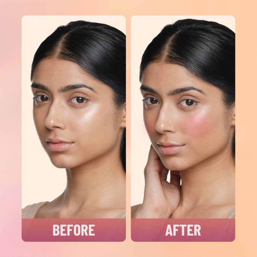 SSwiss Beauty Mini Baked Shimmer Blusher And Highlighter Palette For Face Makeup| Multicolor-6, 7 Gm |