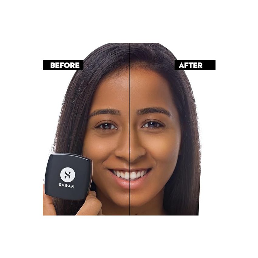 SUGAR Cosmetics All Set To Go Banana Powder | Setting Powder for Mattified Skin | Oil-Controlling & Smooth Application | 7gm