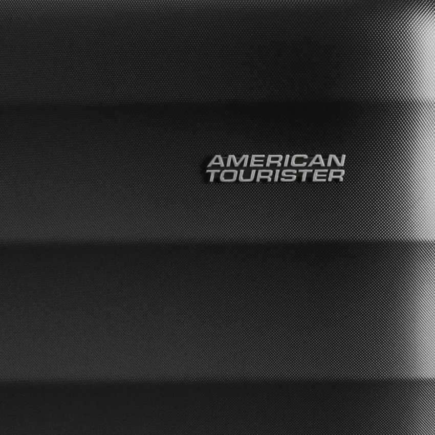 American Tourister Trolley Bag for Travel|Barcelona 69 Cms Polycarbonate Hardsided Medium Check-in 4 Spinner Wheel Luggage Bag|Suitcase for Travel|Trolley Bag for Travelling,Gunmetal