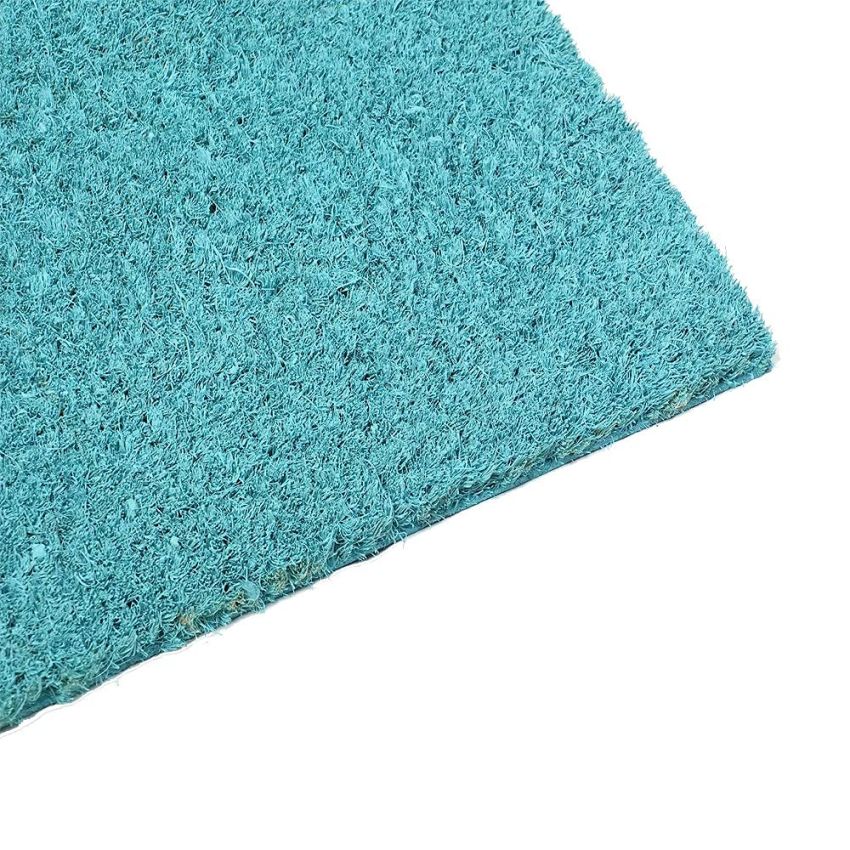 Onlymat Beautiful Polyurethane Coir Door Mat (45 cms x 75 cms x 1.5 cms, Multicolour)