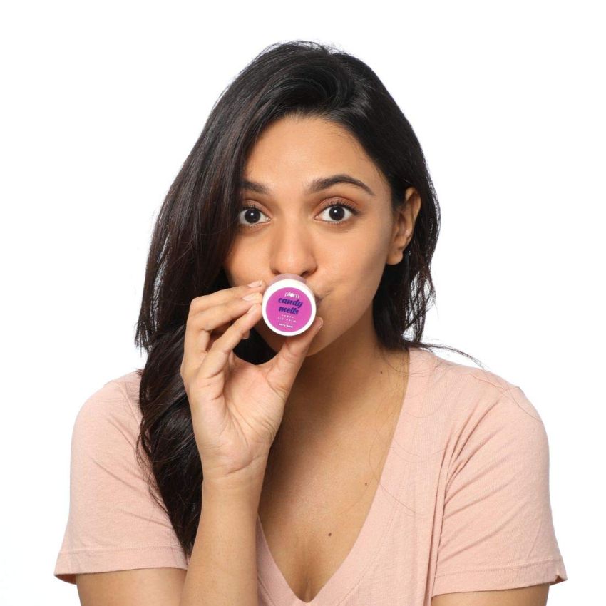 Plum Candy Melts Vegan Lip Balm | Berry Feast | For Dry & Chapped Lips | Natural SPF with Vitamin A | Shea Butter | Nourish & Protect | Sheer-Tint | 12g