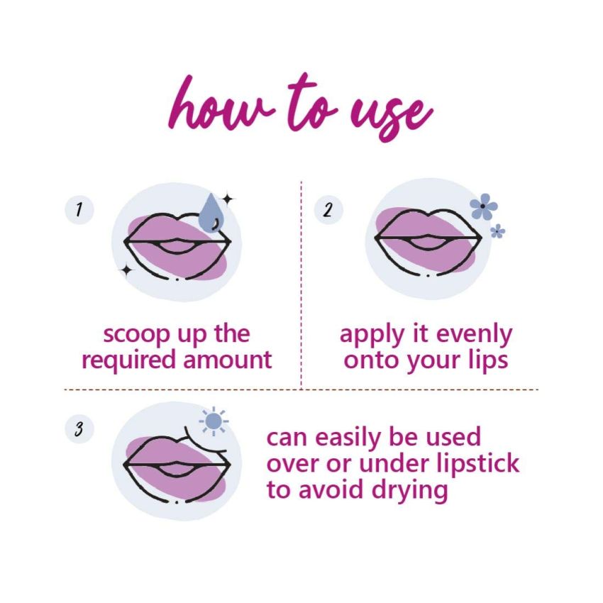 Plum Candy Melts Vegan Lip Balm | Berry Feast | For Dry & Chapped Lips | Natural SPF with Vitamin A | Shea Butter | Nourish & Protect | Sheer-Tint | 12g