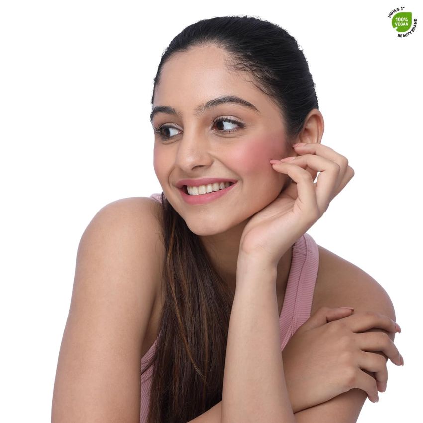 Plum Cheek-A-Boo Matte Blush | Highly Pigmented | Effortless Blending |100% Vegan & Cruelty Free | 124 - Berry To Slay