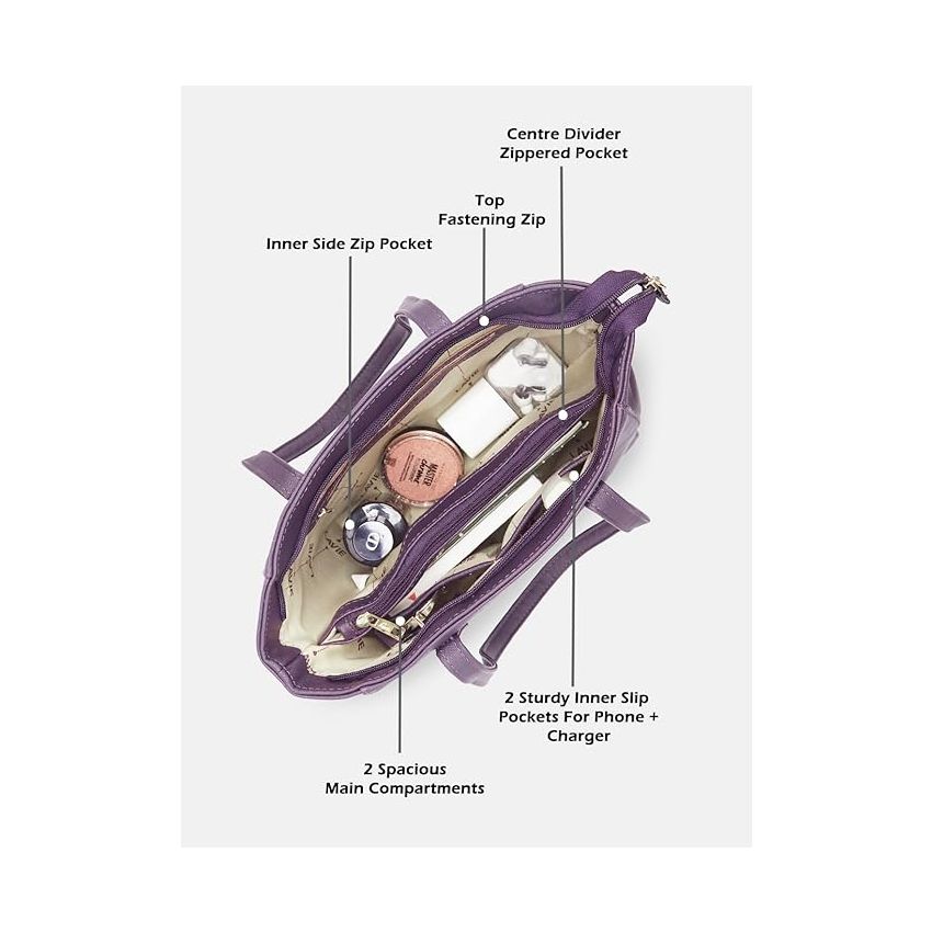 Lavie Women's Betula Medium Tote Bag | Ladies Purse Handbag