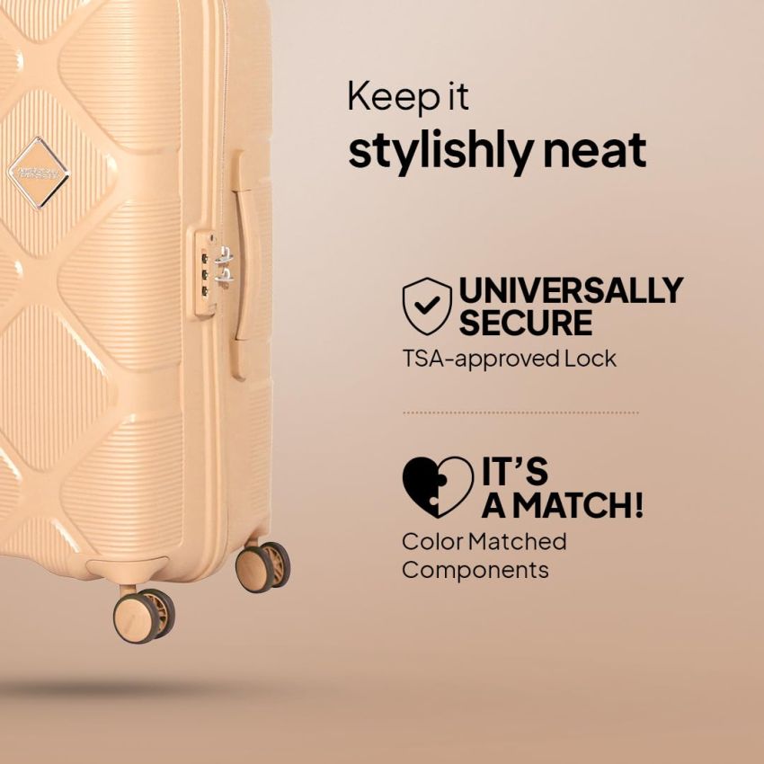 American Tourister AMT INSTAVIBE+ SP68 PEACH BLOSSOM