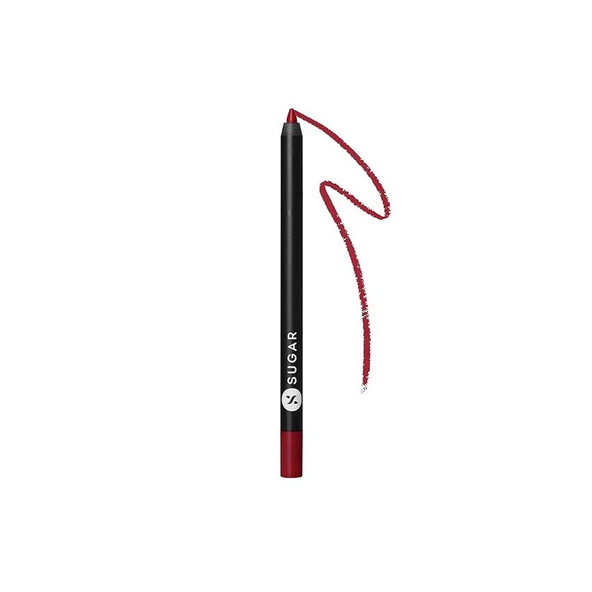 SUGAR Cosmetics - Lipping On The Edge - Lip Liner - 05 Brazen Raisin (Burgundy) - 1.2 gms - Smear-proof, Water Resistant Lip Liner - Lasts Up to 10 hrs