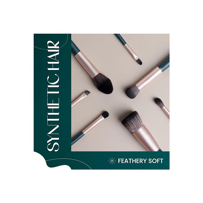 MARS Tools of Titan Brush Set of 8 | Face Makeup Brush Set with Ultra Soft Bristles (PACK OF 8)