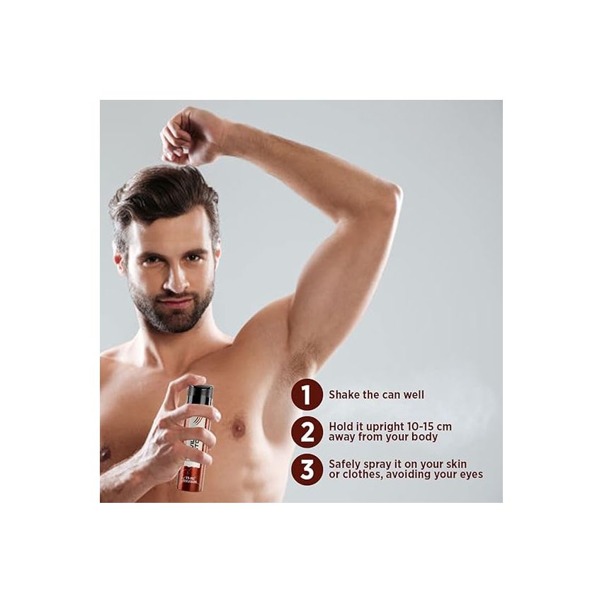 Wild Stone Bronze Pefume Body Spray, No Gas Deodorant for Men, 120ml