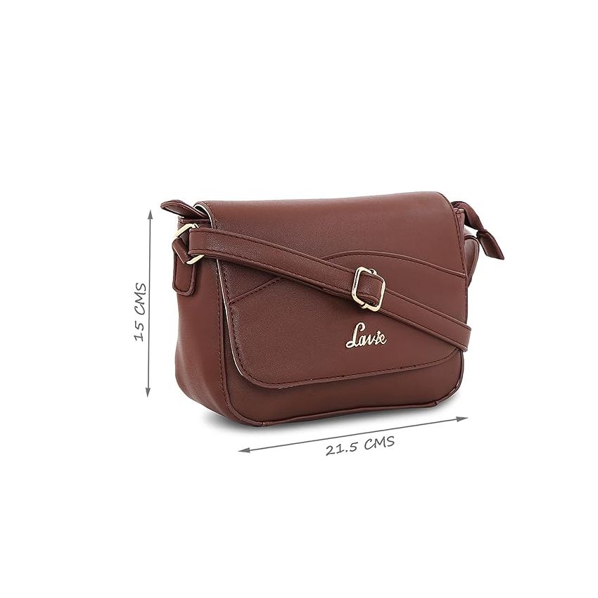 Lavie Women's Broxa Flap Over Sling Bag | Ladies Purse Handbag