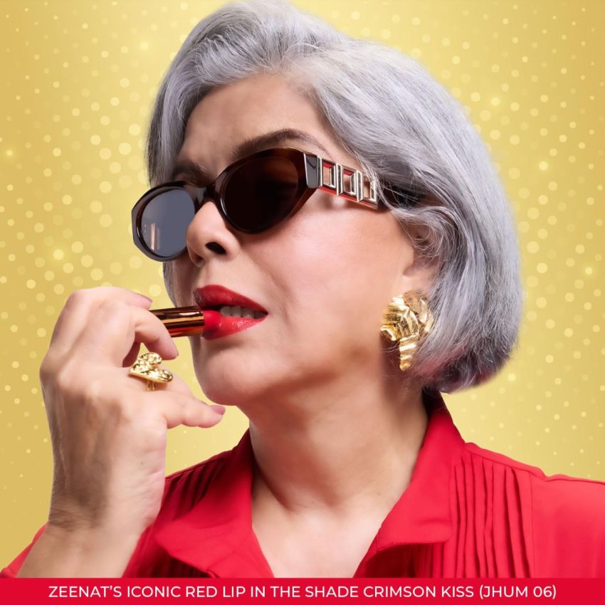 Just Herbs Ultra Matte Bullet Lipstick Nourishing Non Drying and Long Stay Lipsticks for Women 4 g (Bare Romance)