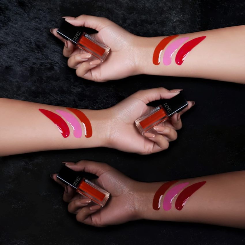 RENEE Super Natural Tinted Lip Oil Candy Floss 3ml, Long Lasting Moisturization & Nourishment | Enriched With Vitamin E & Argon Oil