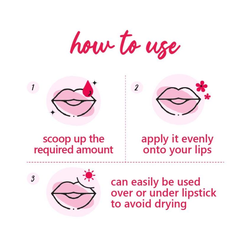 Plum Candy Melts Vegan Lip Balm | Red Velvet Love| For Dry & Chapped Lips | Natural SPF with Vitamin A | Shea Butter | Nourish & Protect | Sheer-Tint | 12g