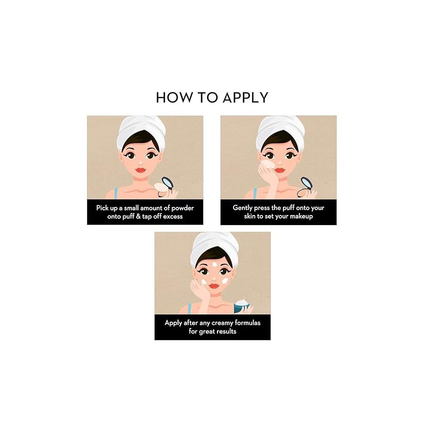 SUGAR Cosmetics - Set The Tone - Tinted Powder - 15 Cappuccino (Light-Medium Tones) - Long Lasting Tinted Powder for Matte Finish