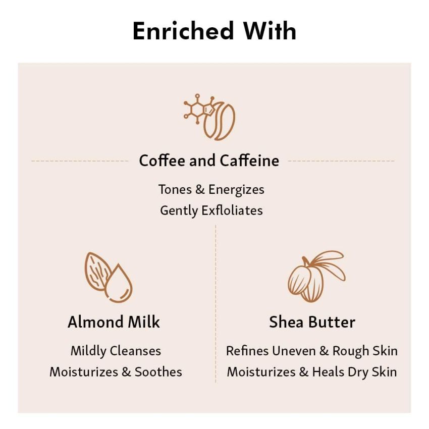 mCaffeine Moisturizing Face Care Kit for Dry Skin with Coffee & Milk Face Wash and Face Scrub | Daily Skin Care Combo to Avoid Dry and Dull Skin