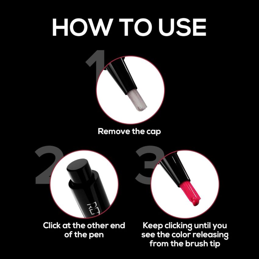 RENEE Shine on Lip Lacquer Celestial Coral 1.8ml - Long Lasting, Lightweight, Non Drying & Non Sticky - High Gloss, Intense Color & Glassy Shine