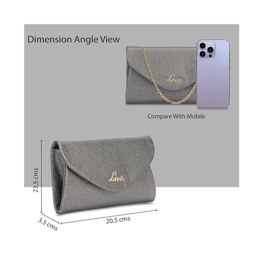 Lavie Women's Charmy Clutch | Ladies Purse Handbag