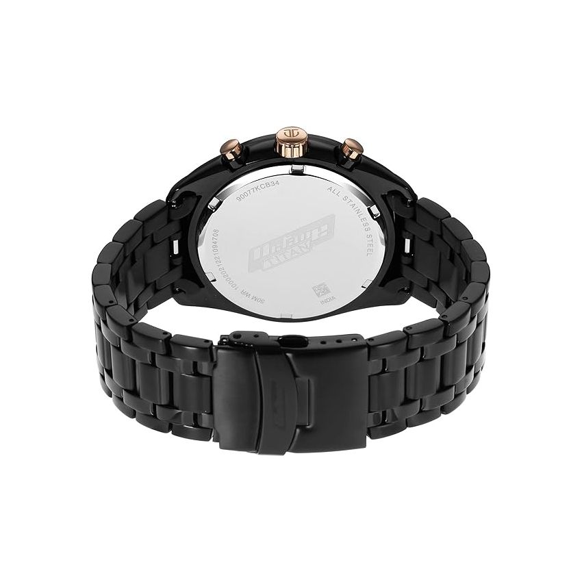 Titan Octane Black Dial Chronograph Watch for Men-NS90077KM04/NT90077KM04