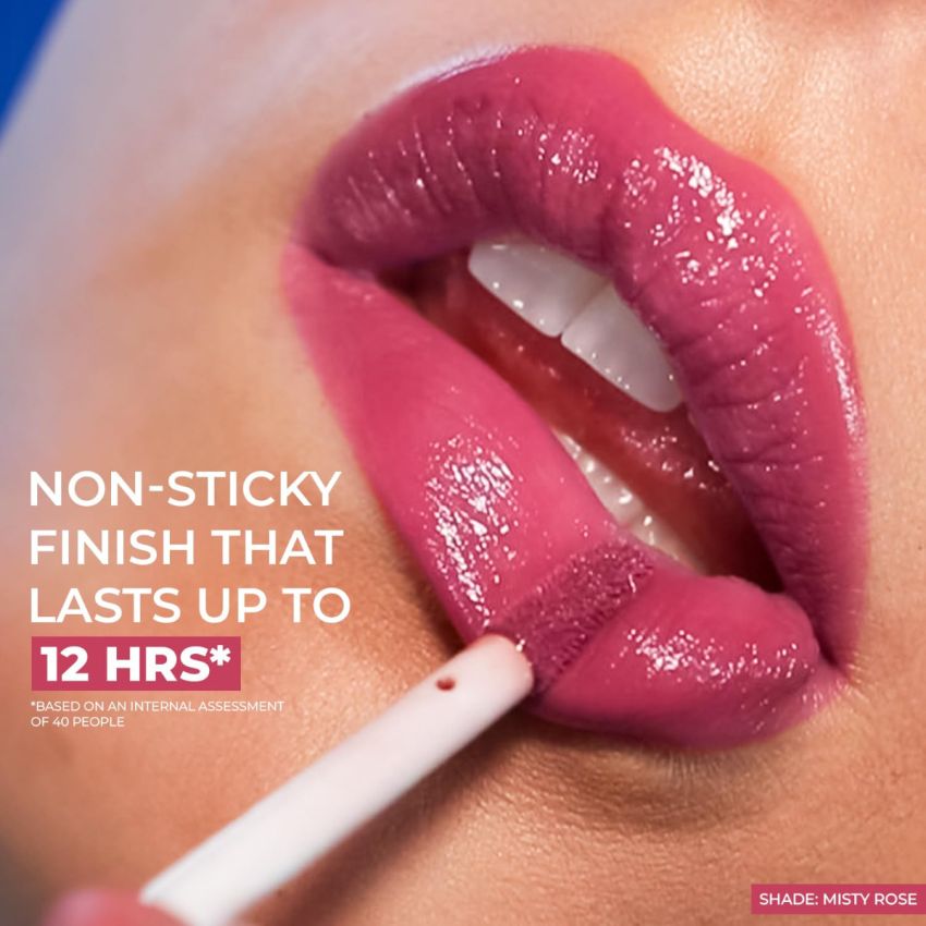 Just Herbs Lip Ink Lipstick Cica Infused Transfer Proof Long Lasting Plant Powered Lipstick for Women 2 ml