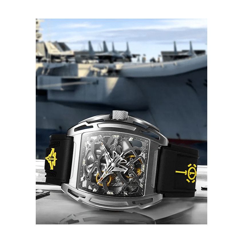 CIGA DESIGN Design Aircraft Carrier Grade 2 Titanium 44 MM Automatic Men watch