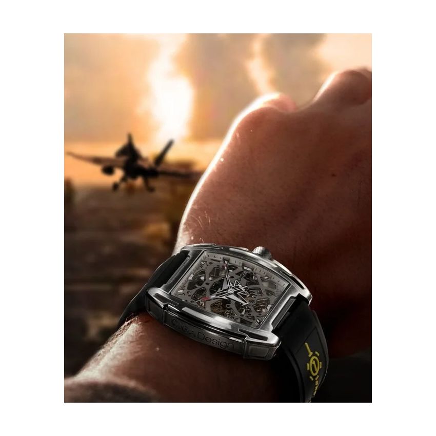 CIGA DESIGN Design Aircraft Carrier Grade 2 Titanium 44 MM Automatic Men watch