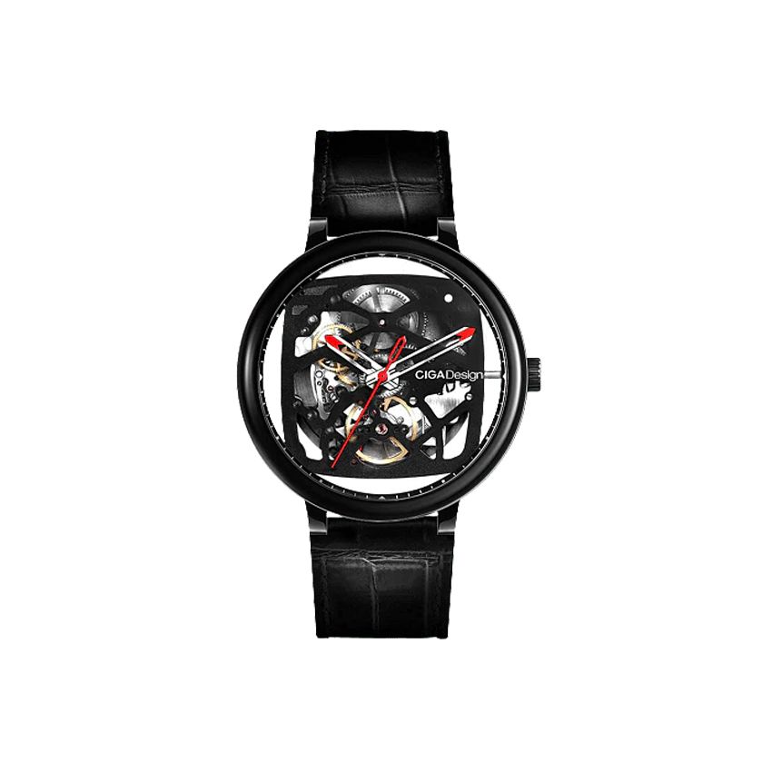 CIGA DESIGN Design Fang Yuan Stainless Steel Black 44 MM Automatic Men watch