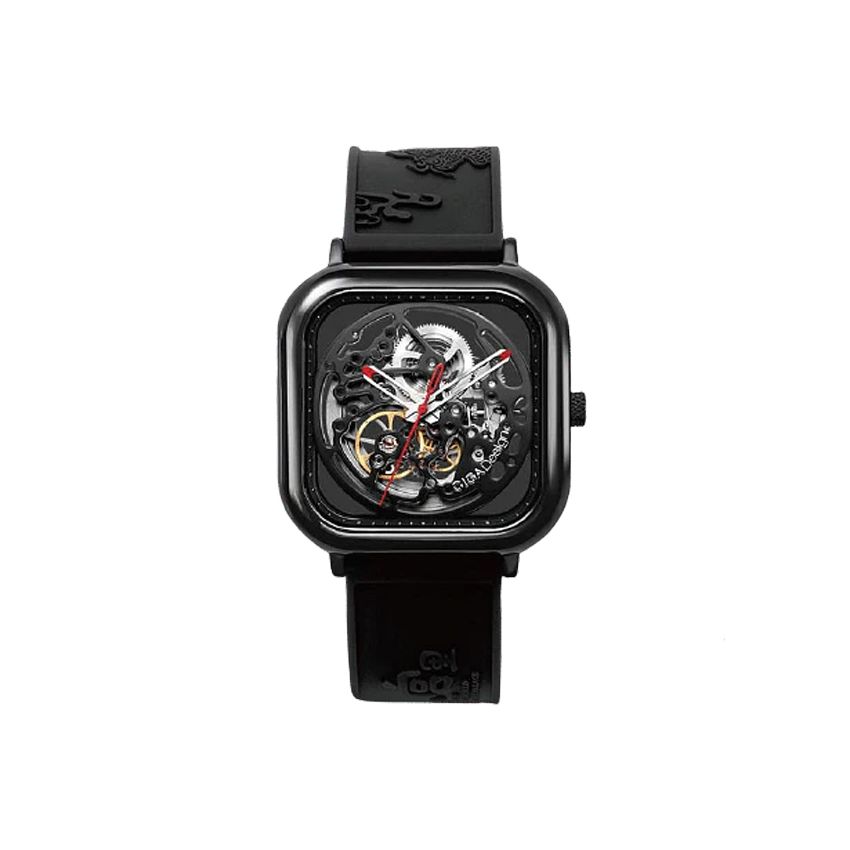 CIGA DESIGN Design Limited Edition Ceramic Full Hollow 41 MM Automatic Midnight Black Men watch