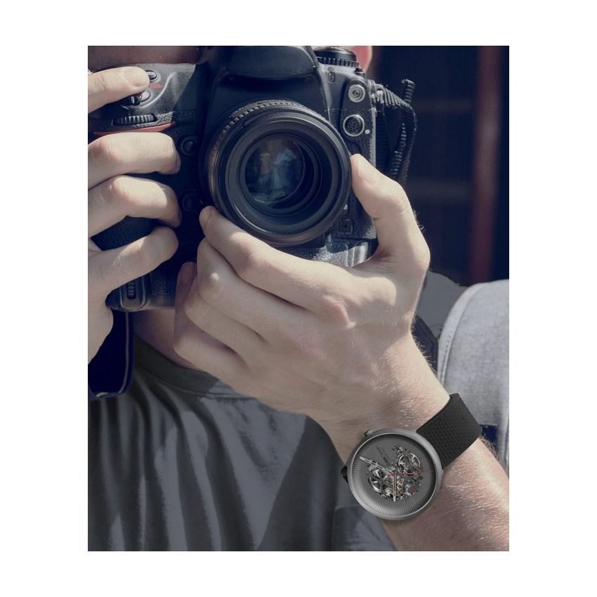 CIGA DESIGN Design Michael Young Series Titanium Black 45 MM Automatic Men watch