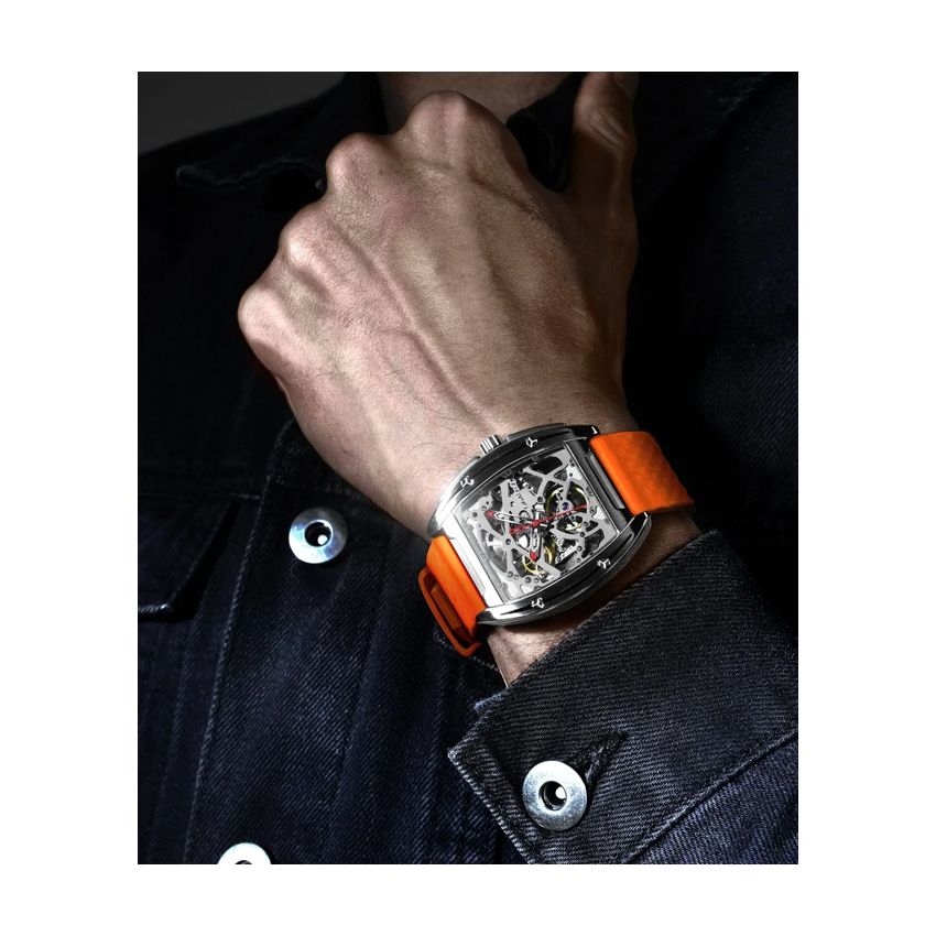 CIGA DESIGN Design Z-Series Titanium Orange 40.8 MM Automatic Men watch