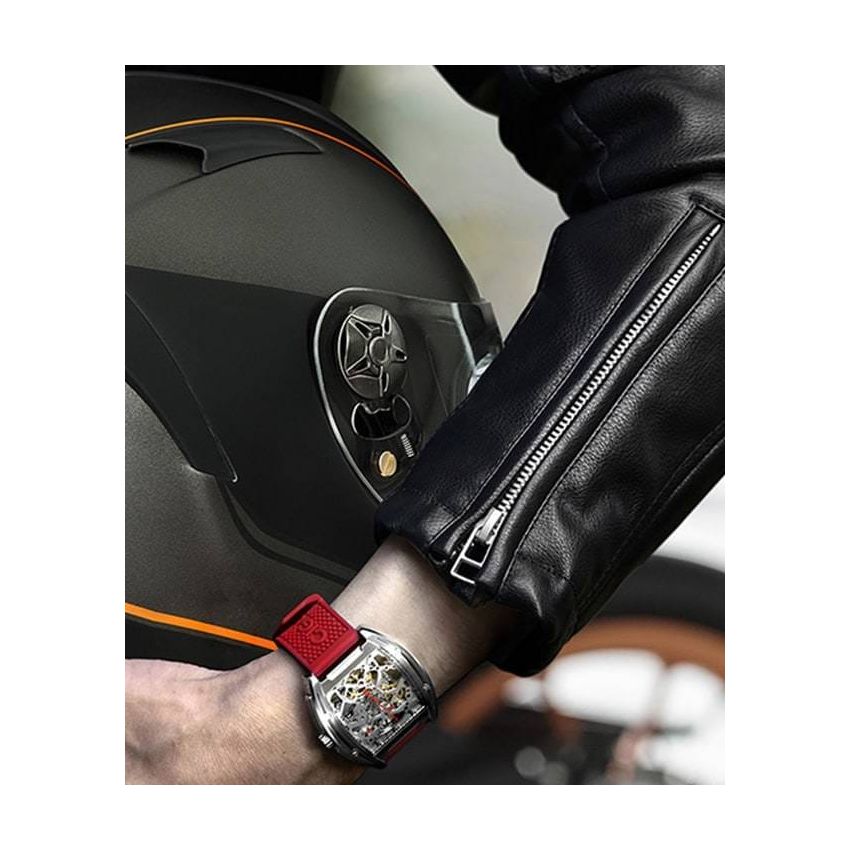 CIGA DESIGN Design Z-Series 316l Stainless Steel Red 40.8 MM Automatic Men watch
