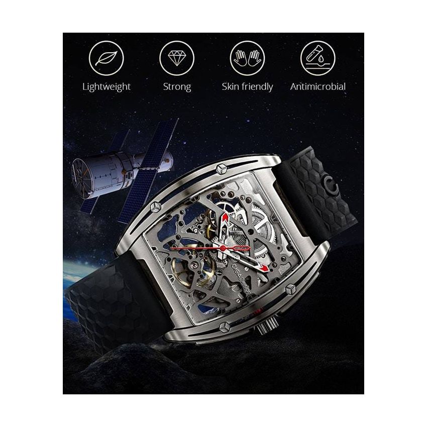CIGA DESIGN Design Z-Series Titanium Black 40.8 MM Automatic Men watch
