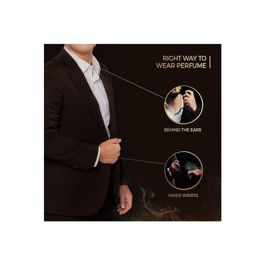 Wild Stone Cigar Eau De Parfum for Men, 100ml|Spicy and Woody Long Lasting Perfume for Men| Dailywear Fragrance|Premium EDP