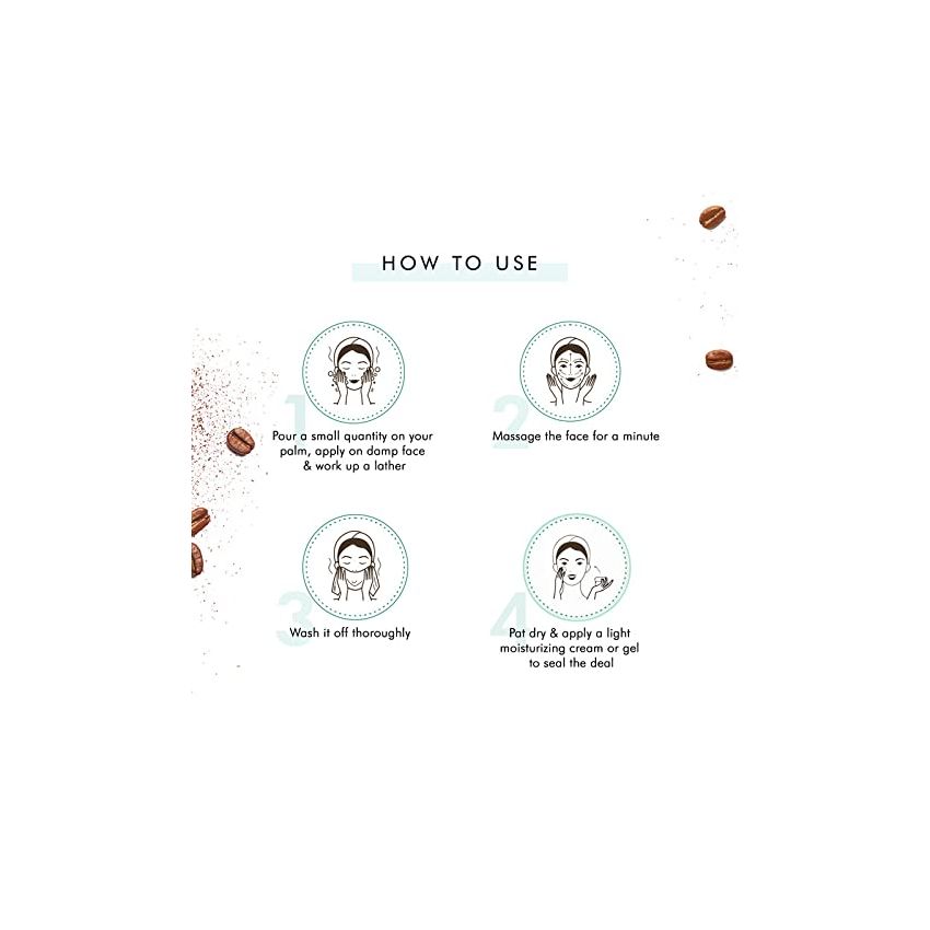 mCaffeine Tan Removal Face Wash Pack of 2-200ml | Face Wash Combo Pack Offer for Oily Skin & Normal Skin | Face Wash for Men & Women | Oil Control & Detan Cleanser Combo