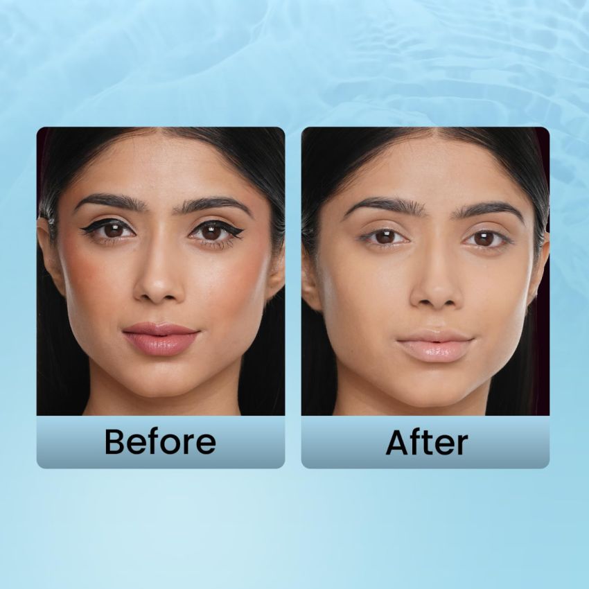 Swiss Beauty Bi-Phased Micellar Face Cleansing Water | Removes dirt, impurities and waterproof makeup | With Aloe vera and Witch Hazel |