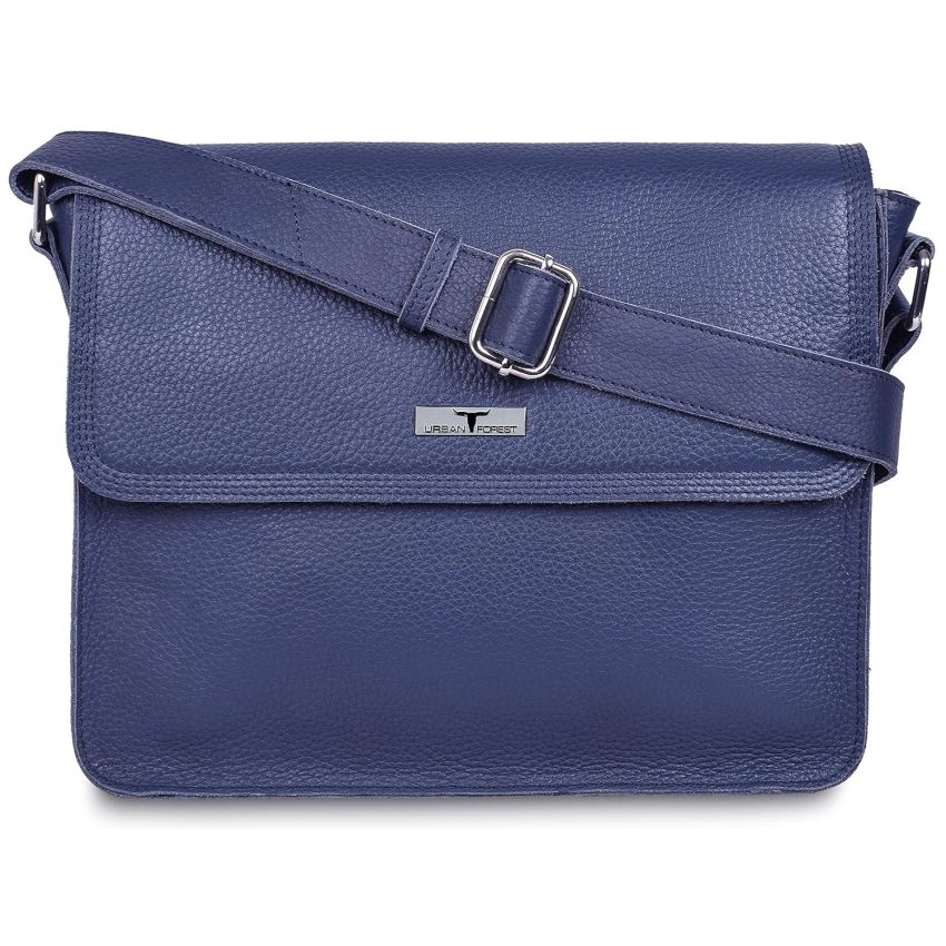 URBAN FOREST Cody Leather Messenger Bag for Men