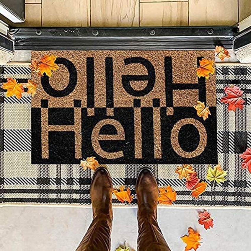 Only Mat Hello Coir Door Mat TP 11272