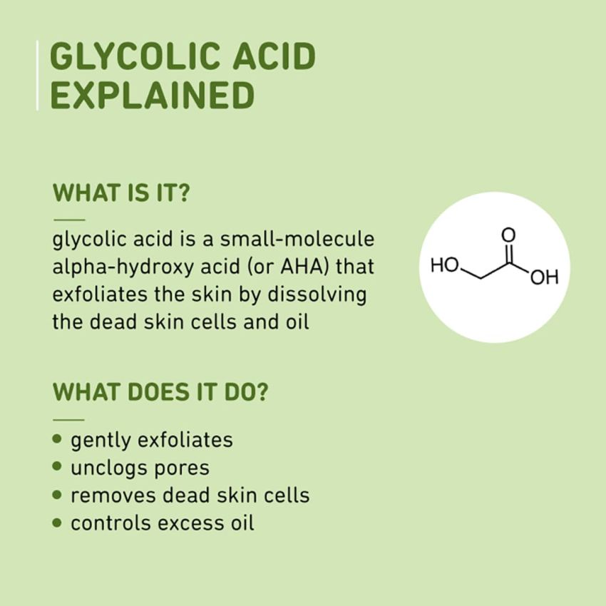 Plum Green Tea Pore Cleansing Face Wash for Oily, Acne Prone, Dry & Combination Skin | with Glycolic Acid | Fight Pimples & Control Excess Oil | Gentle Exfoliating & Non-Drying | Women & Men | 50ml