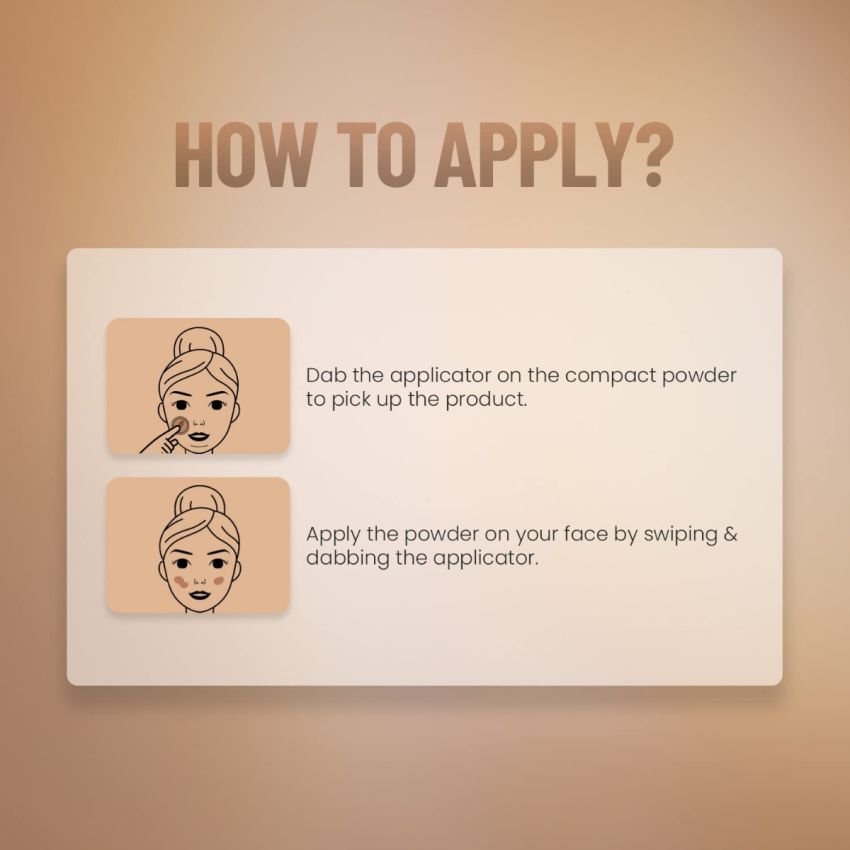 SWISS BEAUTY Oil Control Compact Powder | Lightweight Compact Powder For Matte Flawless Finish | Face Makeup, Shade - Pearl-Ivory, 20 Gm | - Oily