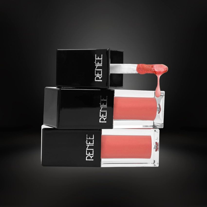RENEE Check Matte Liquid Lip Color House Of Coral 2.5ml| Long Lasting, Transfer Proof & Water Resistant| Rich Color Payoff| Non Drying Formula