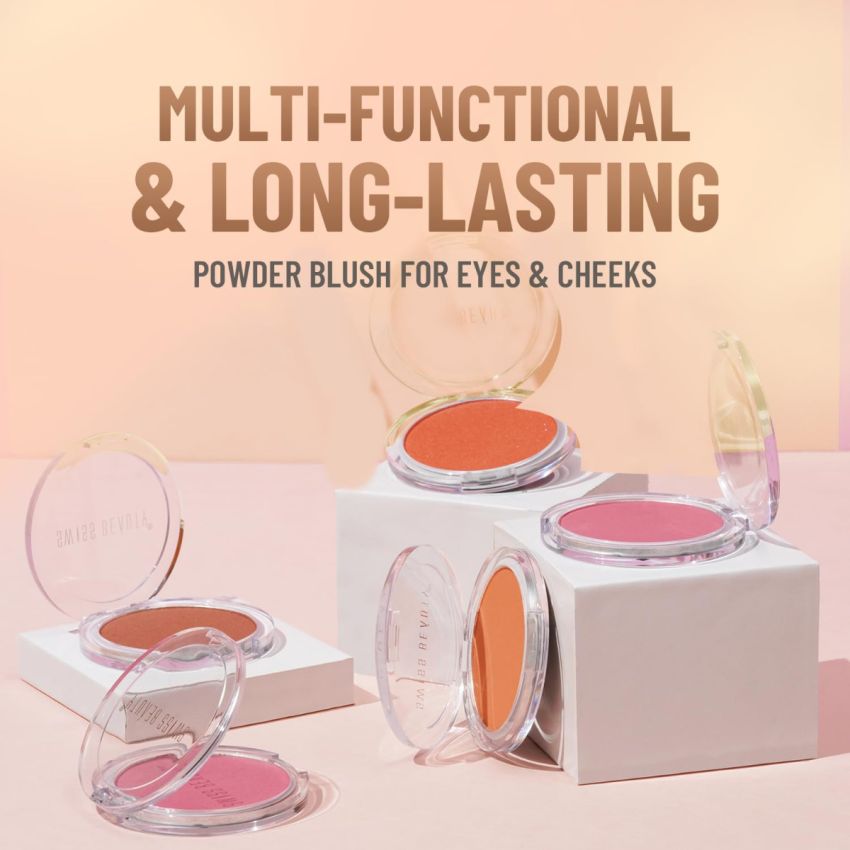 Swiss Beauty Professional Matte Blusher, Face Makeup, Corel Dream, 4gm