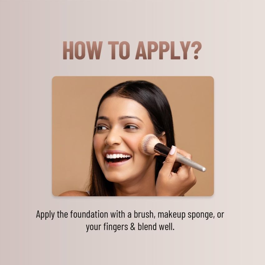 Swiss Beauty Flawless Finish Foundation | Medium Coverage | Lightweight |Oil-Free Formula |Radiant Finish | Shade - Soft Ivory, 50gm