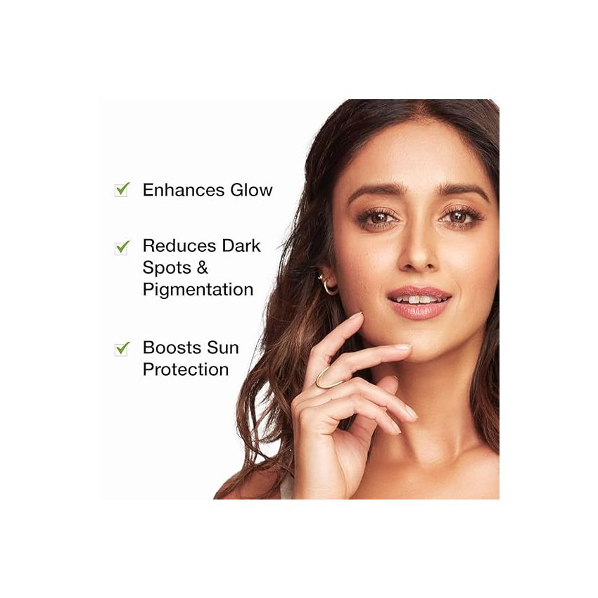 mCaffeine 15% Vitamin C Face Serum for Pigmentation & Dark Spot | Revives Dull Skin & Protects Against Sun Damage | Day & Night Serum for Face - 30ml